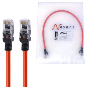 کابل شبکه Cat6 نگزنس N110-215CO طول 0.5 متر