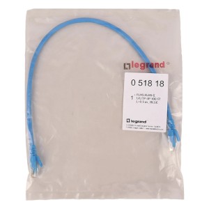 کابل شبکه Legrand 051818 Cat6 0.5m