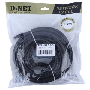 کابل شبکه Cat6 دی نت طول 25 متر