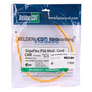 کابل شبکه Cat6 بلدن طول 0.5 متر