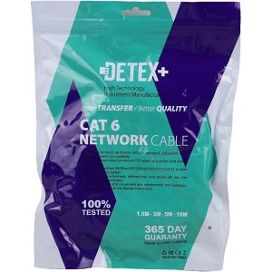 کابل شبکه Cat6 دیتکس پلاس طول 5 متر