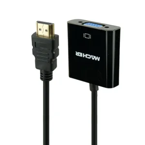 تبدیل HDMI به VGA مچر MR-206 + کابل صدا - تصویر 7