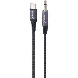کابل تبدیل Type-C به AUX هیسکا W45 طول 1 متر