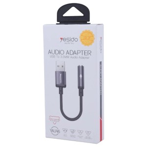 تبدیل USB به جک 3.5 میلی متری یسیدو YAU46