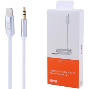 کابل تبدیل Lightning به AUX بیوا AUX-05 طول 1 متر