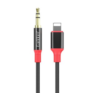 کابل تبدیل Lightning به AUX ارلدام AUX76L طول 1 متر