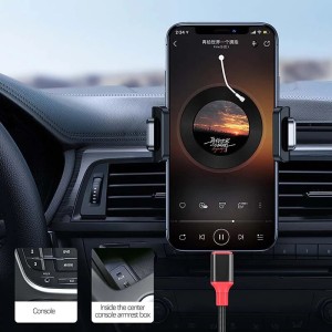 کابل تبدیل Lightning به AUX ارلدام AUX76L طول 1 متر