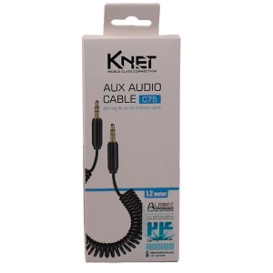 کابل AUX کی نت K-CSAUXS12 طول 1.2 متر