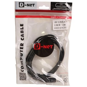 کابل AUX دی نت D-Net طول 1.5 متر