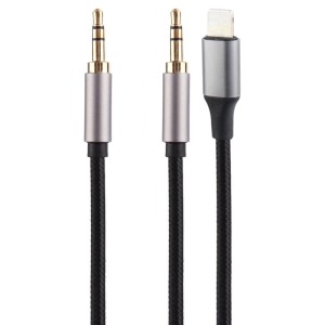 کابل تبدیل AUX به Lightning/AUX ارلدام ET-AUX70 طول 1.2 متر