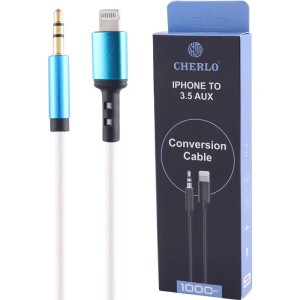 کابل تبدیل Lightning به AUX چرلو CH-IP/AUX02 طول 1 متر