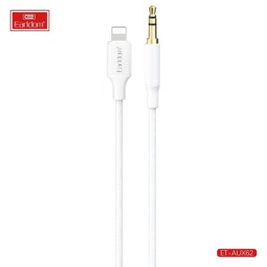 کابل تبدیل Lightning به AUX ارلدام ET-AUX62 طول 1 متر