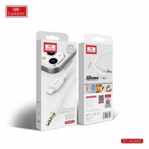 کابل تبدیل Lightning به AUX ارلدام ET-AUX62 طول 1 متر
