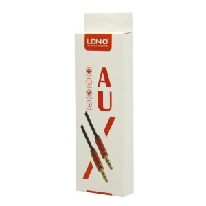 کابل شیلددار AUX الدینیو LS-Y01 طول 1 متر