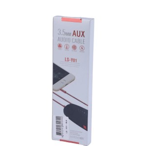 کابل شیلددار AUX الدینیو LS-Y01 طول 1 متر