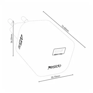 شارژر دیواری 45 وات یسیدو YC116 GaN PD 3A + کابل تبدیل تایپ سی - تصویر 3