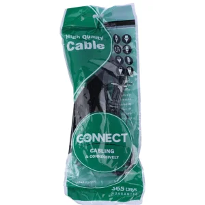 کابل برق Connect 1.5m PC بسته 20 عددی - تصویر 3