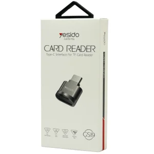 رم ریدر تک کاره Yesido GS19 OTG TYPE-C - تصویر 2
