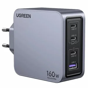 شارژر دیواری 160 وات یوگرین X763-25877 GaN QC5.0 PD3.1 + کابل تبدیل تایپ سی - تصویر 2