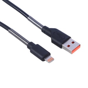 کابل لایتنینگ فست شارژ 2.4 آمپر اسکای دلفین S27L طول 1 متر