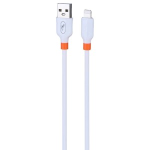 کابل لایتنینگ فست شارژ 2.4 آمپر اسکای دلفین S28L طول 1 متر