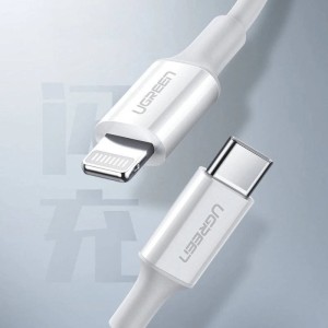 کابل تایپ سی به لایتنینگ فست شارژ 2.4 آمپر یوگرین US171-60749 طول 2 متر