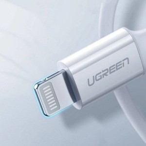 کابل تایپ سی به لایتنینگ فست شارژ 2.4 آمپر یوگرین US171-60749 طول 2 متر