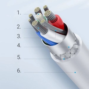 کابل تایپ سی به لایتنینگ فست شارژ 2.4 آمپر یوگرین US171-60749 طول 2 متر