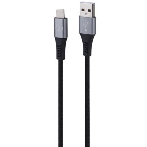 کابل لایتنینگ فست شارژ 3 آمپر مستر لینک پلاس ETM 004 طول 1 متر کد 2
