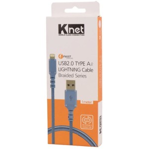 کابل لایتنینگ فست شارژ کی نت K-C533 طول 1 متر