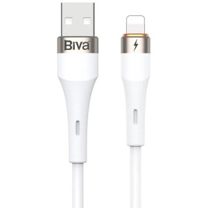 کابل لایتنینگ فست شارژ 3 آمپر بیوا C-21L طول 1.2 متر
