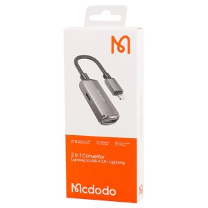 تبدیل صدا و شارژ لایتنینگ مک دودو CA-2690