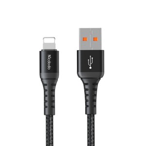 کابل کوتاه لایتنینگ فست شارژ 3 آمپر مک دودو CA-2260 طول 20 سانتی متر