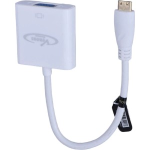 تبدیل Mini HDMI به VGA ونوس PV-T890 + کابل صدا