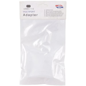 تبدیل Type-C به VGA/USB3.0/Type-C ایکس فورتک X4Tech