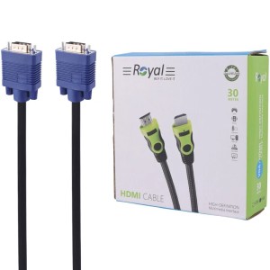 کابل VGA رویال Royal طول 30 متر