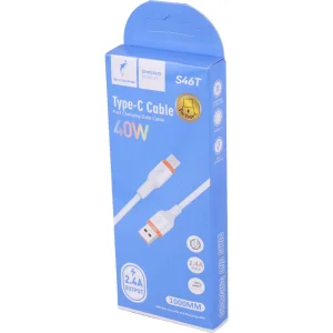 کابل تایپ سی فست شارژ 2.4 آمپر اسکای دلفین S46T طول 1 متر - تصویر 5