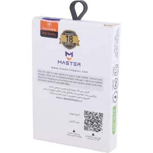 کابل تایپ سی فست شارژ 3 آمپر مستر لینک پلاس ETM 003 طول 1 متر - تصویر 6