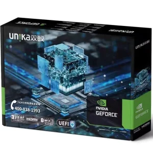 کارت گرافیک Unika GeForce GT610 2GD3 V1 2GB DDR3 64Bit - تصویر 2