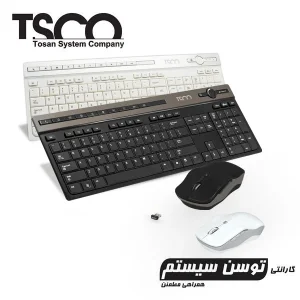 کیبورد و موس بی سیم تسکو TKM-7106W