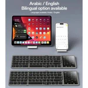کیبورد بی سیم تاشو یسیدو KB49 - تصویر 12