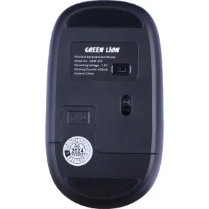 کیبورد و موس بی سیم گرین لاین GKM-200 GNGKM200WK - تصویر 7