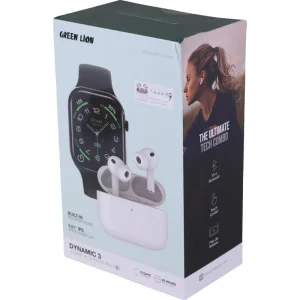 پکیج ساعت هوشمند و هندزفری بلوتوثی گرین لاین Dynamic 3 GNDYN3SWBUD - تصویر 18