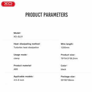فن خنک کننده گوشی XO XO-SL01 - تصویر 11