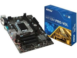 مادربرد MSI H110M PRO-VDL + گارانتی