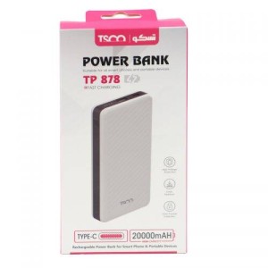 پاور بانک فست شارژ ۲۰۰۰۰ تسکو TSCO TP 878 QC3 PD 18W