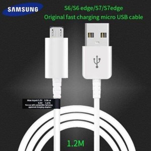 کابل اصلی میکرو  Samsung Galaxy S6 120cm