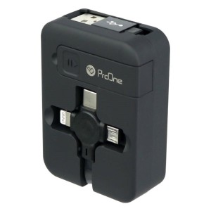 کابل ۳ سر ProOne PCC365R 2.4A 1m