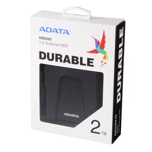 پک هارد اکسترنال ای دیتا مشکی ADATA HD680 2TB