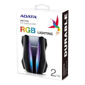 هارد اکسترنال ADATA HD770G RGB 2TB